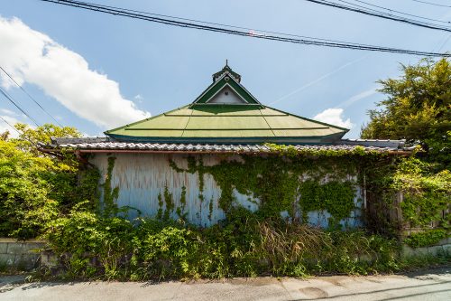 彦根市の茅葺き-001
